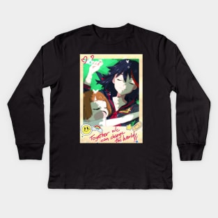 Mako and Ryuko Kids Long Sleeve T-Shirt